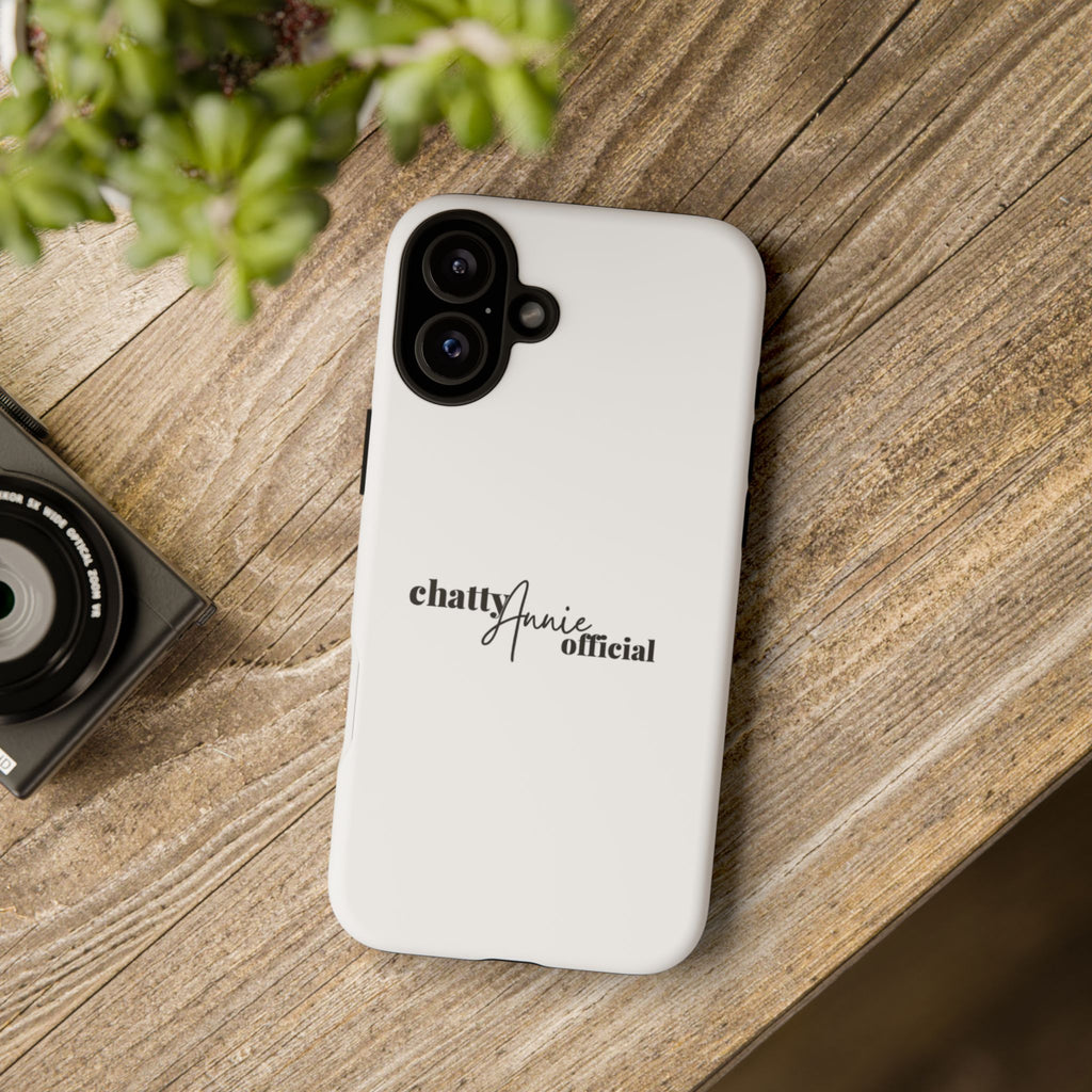 Phone Case — "chattyAnnie official" Slim Tough Case